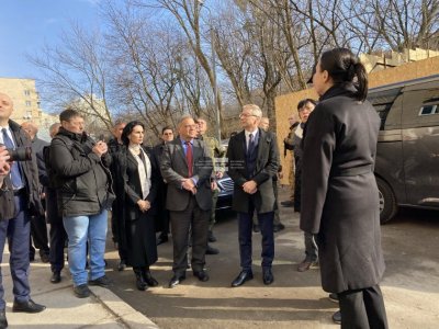 Prime Minister Denkov on a visit to Kiev (photos)