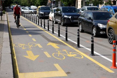 Sofia's new bike lanes: satisfied and dissatisfied with the traffic reorganization