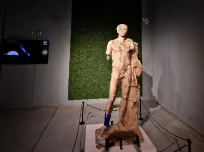 Restoration of the statue uncovered in Heraclea Sintica expected to begin