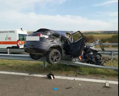 Serious crash temporarily closed Trakia motorway, one person killed