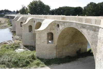 The restored bridge built by master craftsman Kolyo Ficheto near Byala will welcome tourists (see pics)