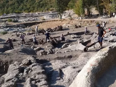 Two pagan altars uncovered at Perperikon archaeological site