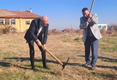 First sod of the Danube Industrial Technology Park in Svishtov.