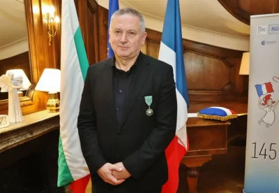 Bulgarian writer Georgi Gospodinov has been awarded the Chevalier de l'Ordre des Arts et des Lettres