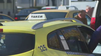 Taxi drivers stage a national protest over dramatic spike in insurance costs