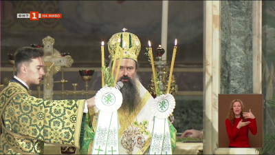 Празнично богослужение по случай Вход Господен в Йерусалим /Цветница/