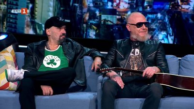 D2 и Маги Христова във "Вечерното шоу"