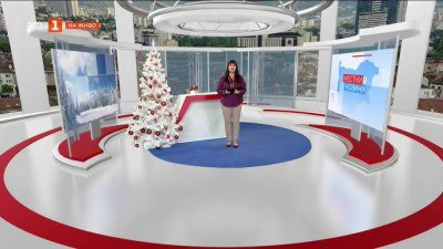 Обновеният парк във варненския район "Аспарухово" с коледна украса