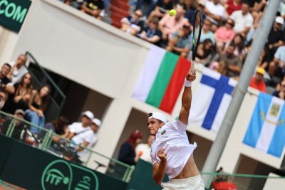 Пловдивската зала "Колодрум" е домакин на мачове от Купа "Дейвис"