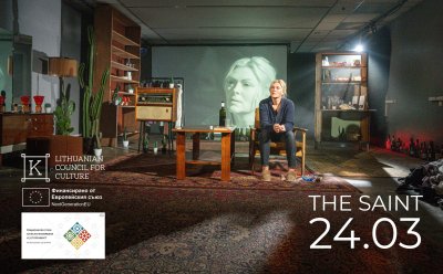 Литовският моноспектакъл The Saint в РЦСИ &bdquo;Топлоцентрала&ldquo; - 23.03.2026