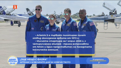 Артемис II и великите дни за човечеството