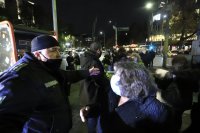 A protest in front of the Ministry of Health in connection with the Covid-19 pandemic measures