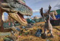 Fantasy park with dragons has opened in Sofia