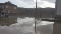 Partial state of emergency, flooded houses in the village of Kosti after heavy rains