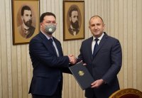 Bulgaria’s President Radev handed mandate to form a government to GERB-UDF