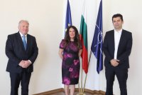 US Ambassador Herro Mustafa and caretaker ministers of economy and foreign affairs discussed Bulgarian chairmanship of the “Three Seas” initiative