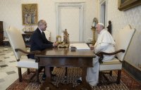 Bulgarian President’s audience with His Holiness Pope Francis (pictures)