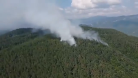 Wildfire in Bulgaria’s Rhodope mountain is growing (video)