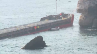 Drainage of the stranded "Vera Su" ship has begun; Captain and assistant captain remain in custody