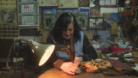 91 year old cobbler from Varna still working and full of energy