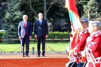 Bulgaria’s President Radev welcomed his Albanian counterpart in Sofia