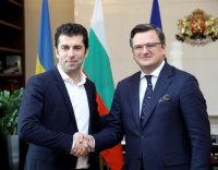 Bulgaria’s Prime Minister Kiril Petkov met with Ukrainian Foreign Minister Dmytro Kuleba