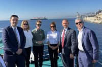 Bulgaria’s caretaker Ministers of Energy and Industry visited Revithoussa LNG Terminal