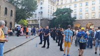 Two protests in front of the Presidency - one demanding impeachment of the Head of State and the other a referendum on retaining the Bulgarian lev as the sole currency