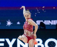 Boryana Kalein, Styliana Nikolova and Eva Brezalieva will represent Bulgaria at the World Rhythmic Gymnastics Championships