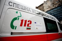 Emergency medical care workers in Sofia staged a protest