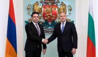 Bulgaria's President meets Speaker of the Armenian Parliament