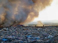 Exceedance of fine particulate matter in Plovdiv, landfill near the village of Tsalapitsa is burning